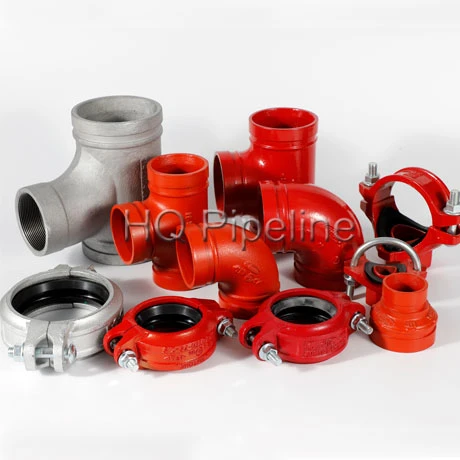 China Factory Price Ductile Iron Grooved Pipe Fittings with UL &amp; FM