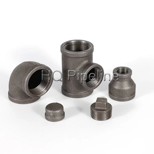 Banded/Beaded Galvainazed /Black Malleable Iron Pipe Fittings