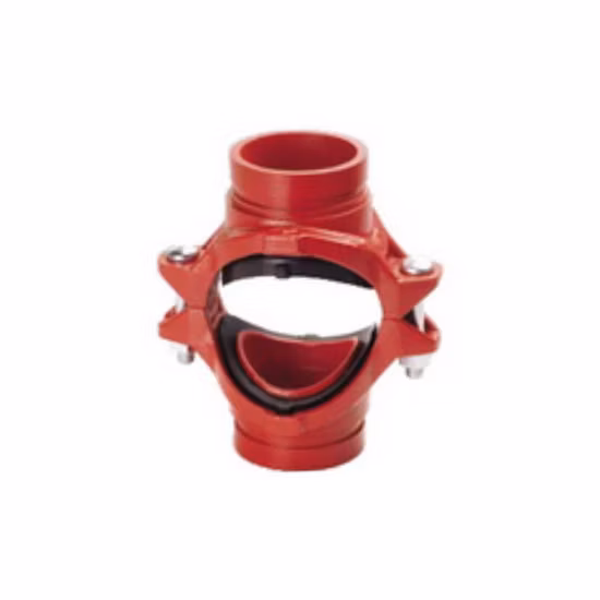 Ductile Iron Grooved Pipe Fitting Rigid Coupling Flexible Coupling Cast Iron Grooved Fire Fighting Pipe Fittings